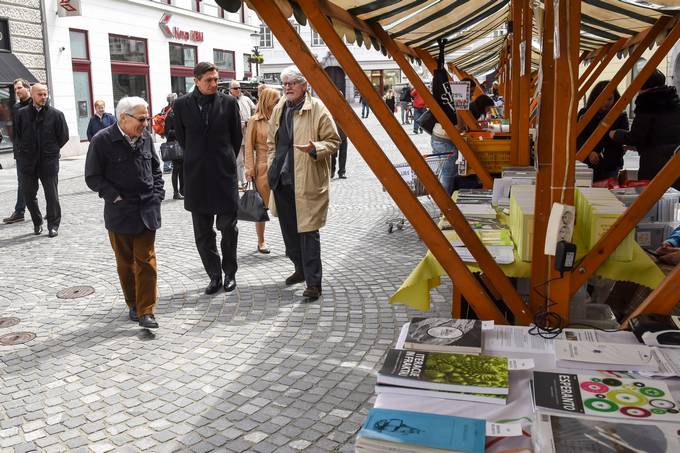 Predsednik republike Borut Pahor na slavnostni otvoritvi 22. Slovenskih dnevov knjige